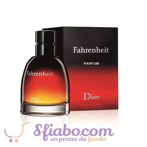 prezzo profumo dior fahrenheit|christian dior fahrenheit profumo.